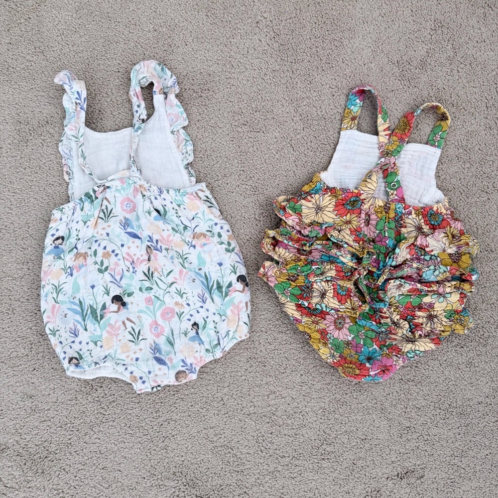 Angel Dear Rompers - Picture 2 of 4